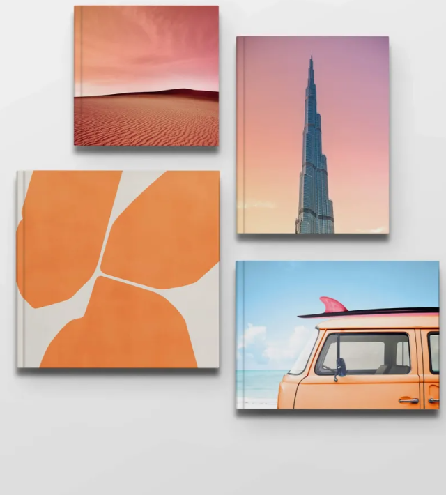 Álbum de fotos de tapa dura